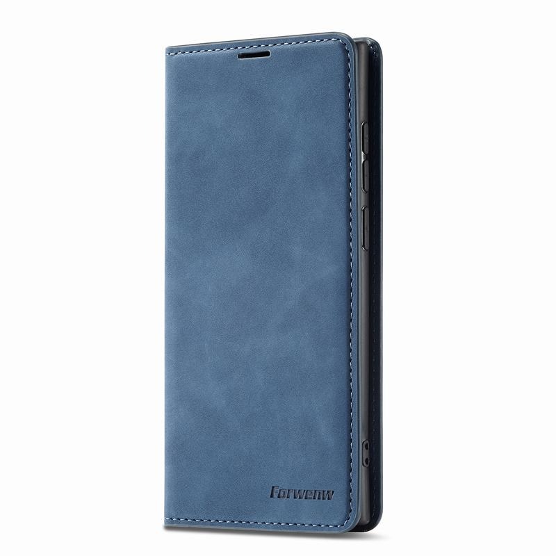 Case Samsung Galaxy S22 Ultra 5G #เคสฝาพับแบบกระเป๋าสตางค์ FORWENW Leather Wallet Case