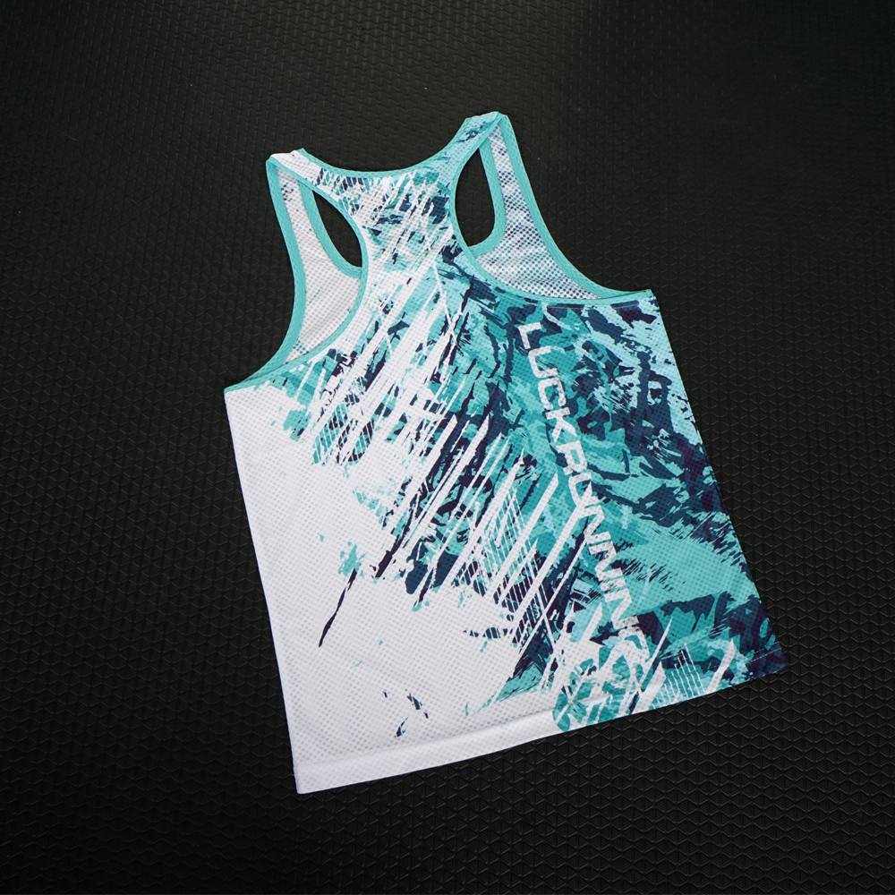 เสื้อวิ่งแขนสั้น แขนกุด เสื้อกล้าม (ชญ) ผ้า AirFlow ของแท้ มีรูระบายอากาศทั้งตัว น้ำหนักเบา ใส่สบายและไม่อมเหงื่อ (S15)