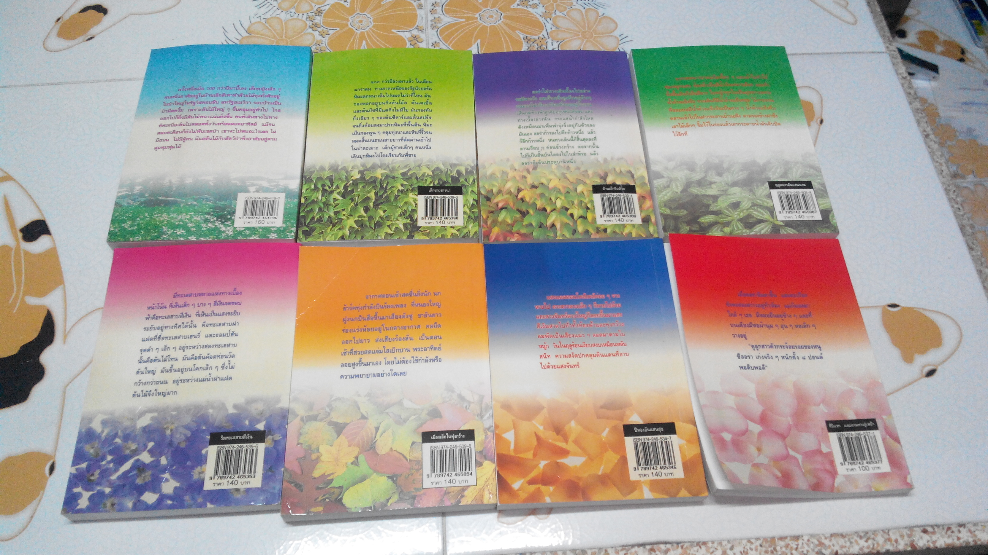 หนังสือชุดบ้านเล็กในป่าใหญ่ 8 เล่ม (ปกอ่อน) ผลงานคลาสสิคของ ลอร่า อิงกัลล์ส ไวล์เดอร์ - สุคนธรส แปล **สินค้าหมด**