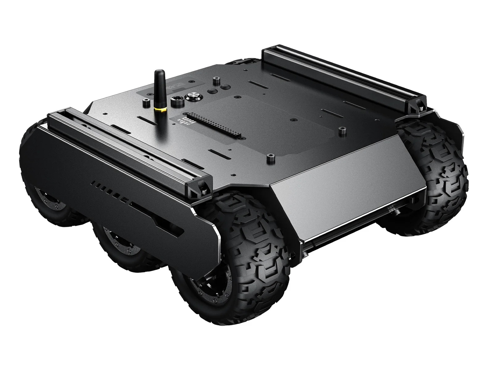Waveshare Flexible and Expandable 6x4 Offroad, with Optional Rails and ESP32 Slave Computer, 6 Wheel 4WD Mobile Robot