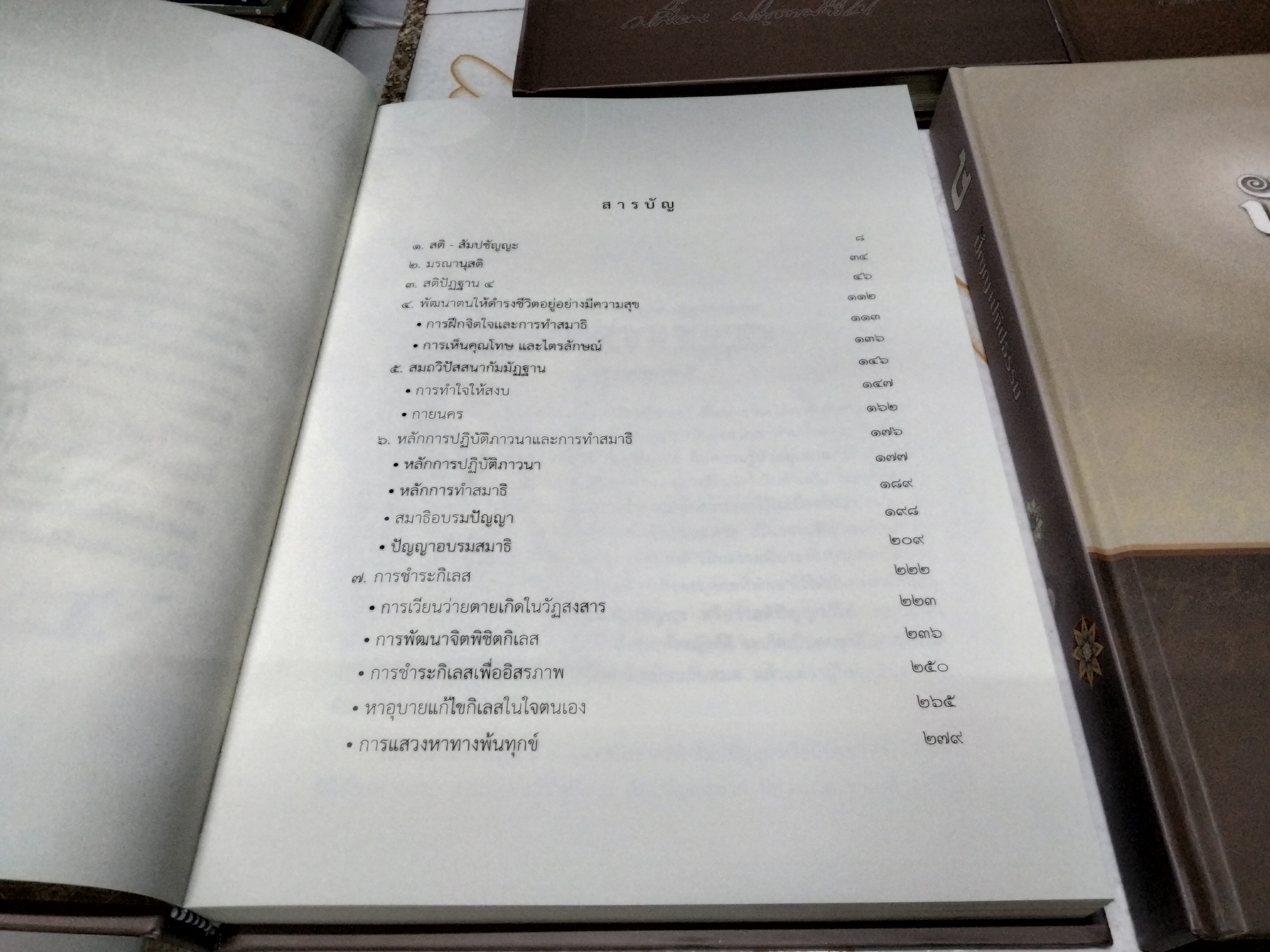 ชุด box set ปัญญาปทีปธรรม เล่ม 1-4 และ ปุจฉาวิสัชนา หลวงปู่เปลี่ยน ปัญญาปทีโป (มือหนึ่ง แกะซีลมาถ่ายรูป) **สินค้าหมด**