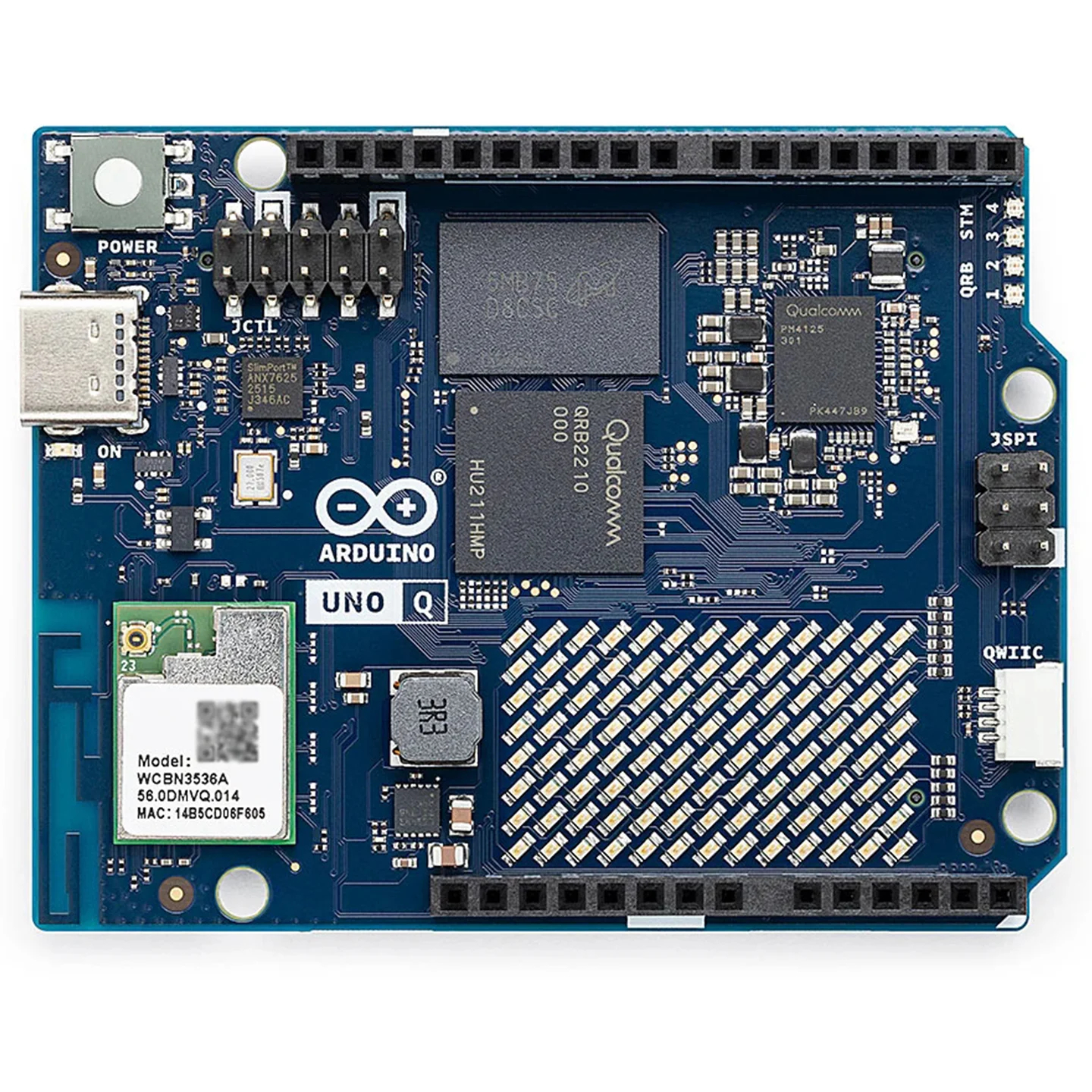 Arduino Uno Q - 2GB RAM ชิปประมวลผล Qualcomm (ของแท้จากอิตาลี)