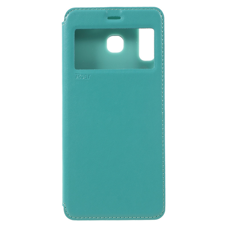 Case Samsung Galaxy A8 Star #เคสฝาพับมีช่องวิว ROAR KOREA View Window Noble Leather Flip