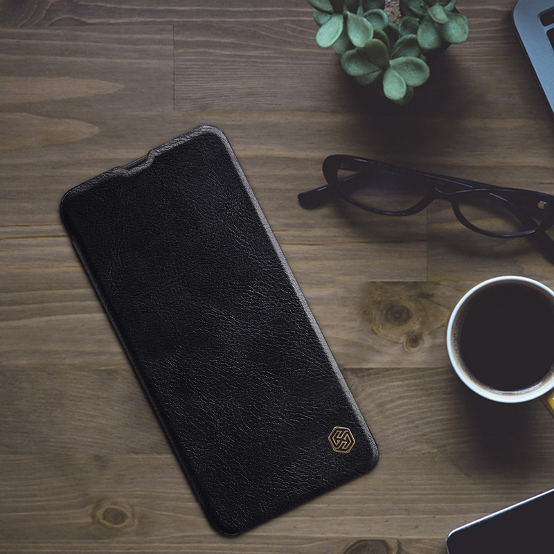 เคส Samsung Galaxy A50 / A50s / A30s #เคสแบบฝาพับ NILLKIN แท้รุ่น Qin Series Card Slot คุณภาพดี