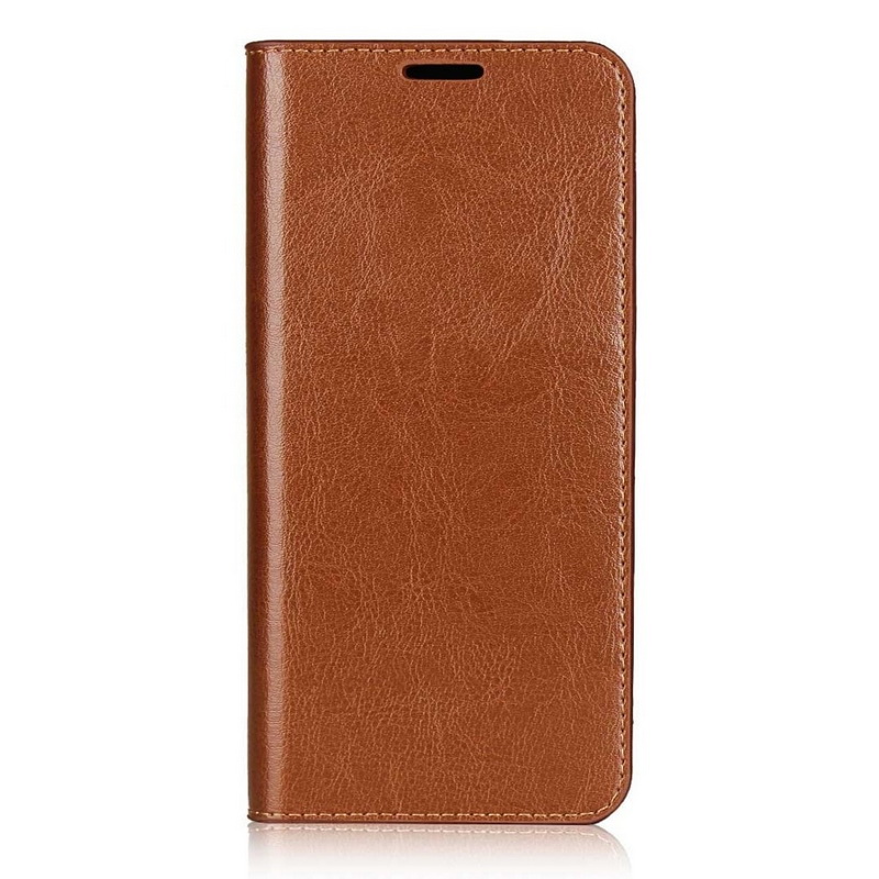 Case Xiaomi Mi Note 10 Lite #เคสฝาพับแบบกระเป๋าสตางค์คุณภาพดี Crazy Horse Genuine Leather Cover