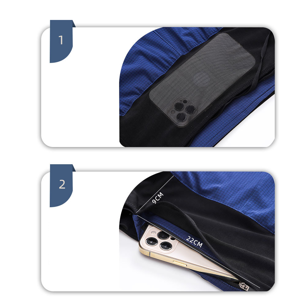 กางเกงวิ่งขาสั้น วิ่งเทรล 3" มีซัปใน มีกระเป๋าใส่ของที่รอบเอวในตัว โลโก้เรืองแสง (F27)