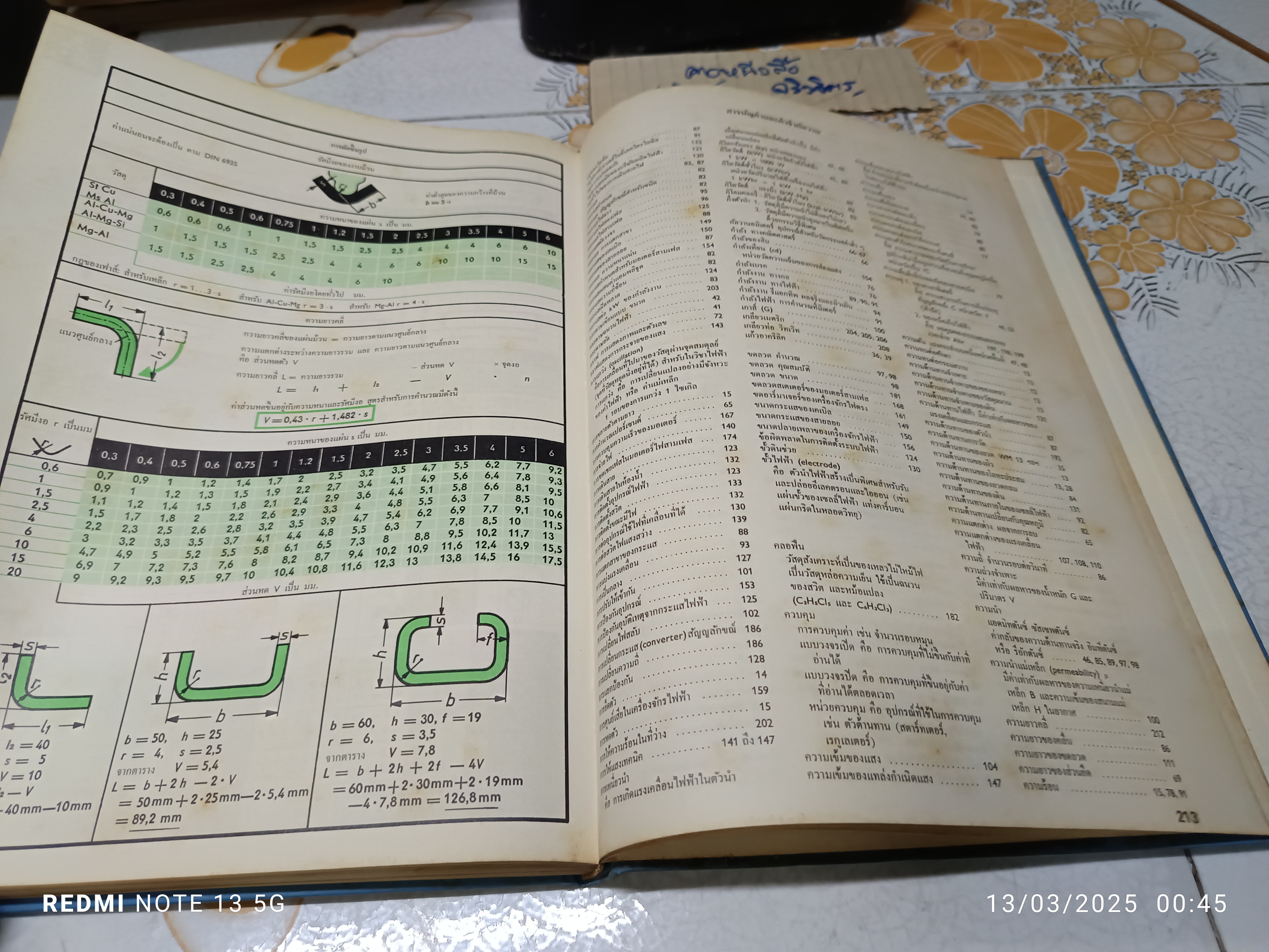 วัสดุ ตัวเลข ตัวนำ ตารางสำหรับช่างไฟฟ้า โดย เอ ชิลโล ตำราของเวสเตอร์มาน