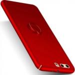 เคส Huawei P10 Plus #เคสฝาหลังพลาสติกมีแหวนสวมนิ้ว