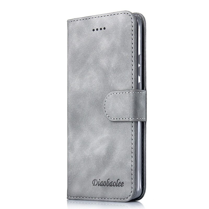 Case Huawei P40 #เคสฝาพับหนัง PU DIAOBAOLEE Leather Stand Stand