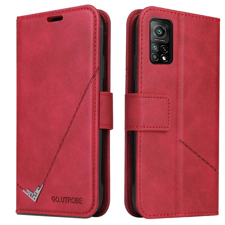 เคส Xiaomi Mi 10T Pro #เคสฝาพับแบบกระเป๋าสตางค์หนัง PU มีช่องเก็บบัตร
