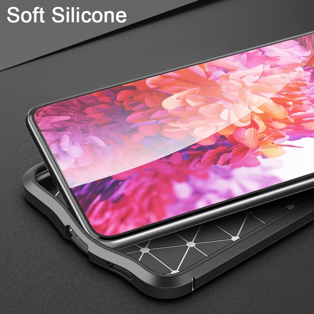 เคส Samsung Galaxy S21 FE 5G #เคสแบบฝาหลัง TPU นิ่มลายหนัง PU ผิวลิ้นจี่ช่วยป้องกันลายนิ้วมือและกันลื่น