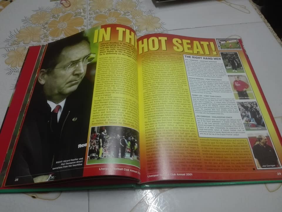 The Official Liverpool Football Annual 2001 Written and compiled by Jeremy Paxton