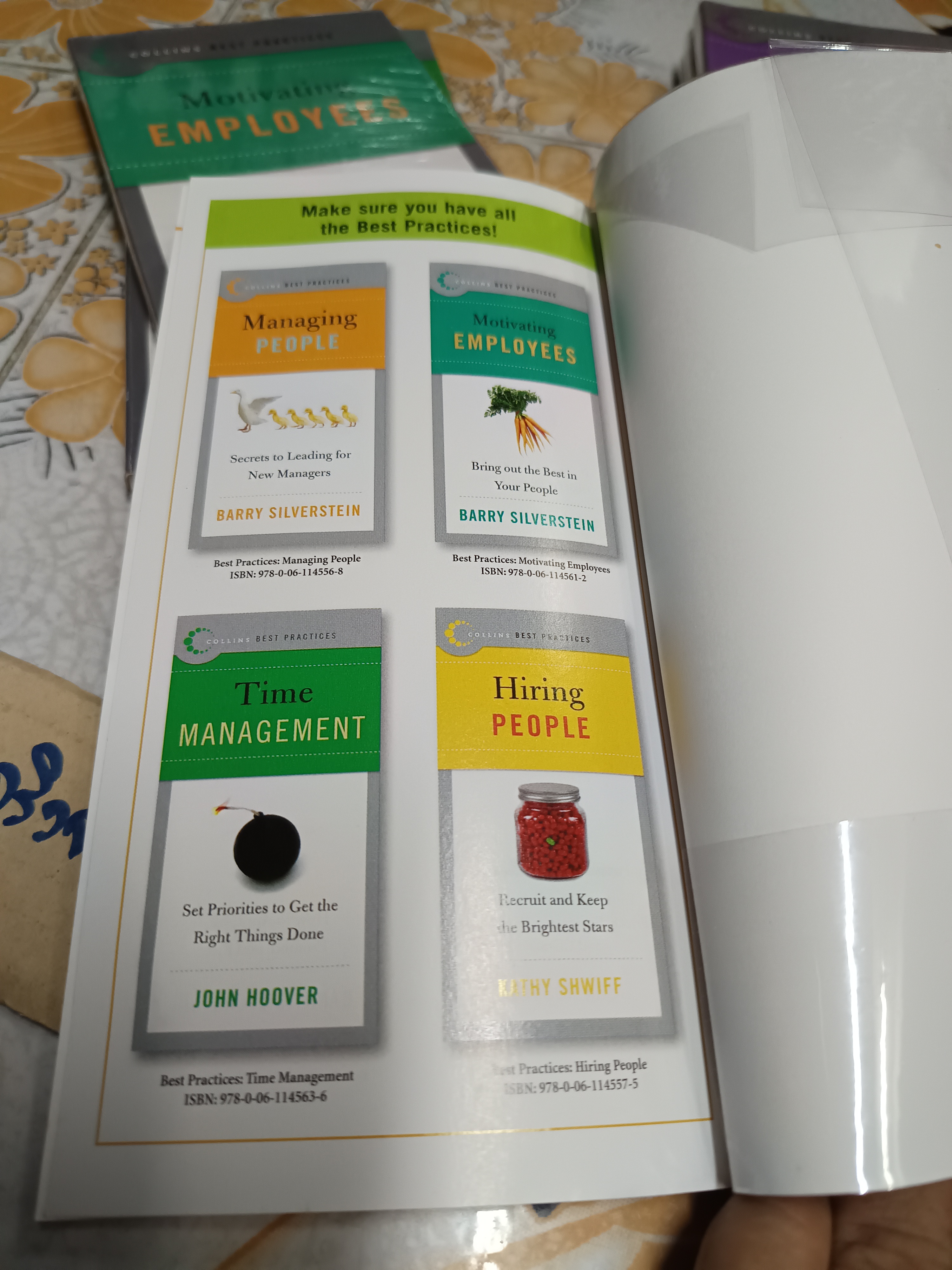 หนังสือชุด COLLINS , BEST PRACTICES ฉบับภาษาอังกฤษ (8 เล่มชุด) มีแค่ 6 เล่ม