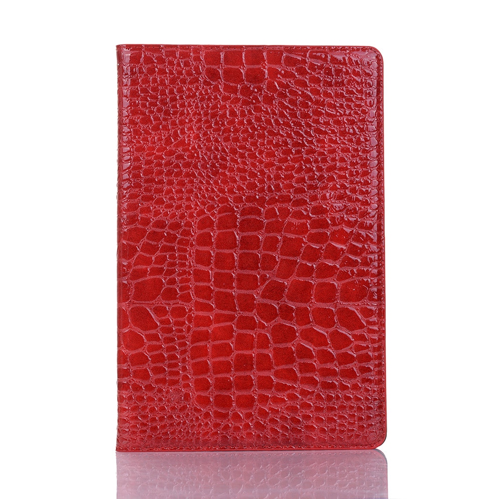เคส Samsung Galaxy Tab S6 Lite 10.4 SM-P610 P615 P617 #เคสฝาพับแบบกระเป๋าสตางค์ลายผิวหนังจระเข้ Crocodile Texture