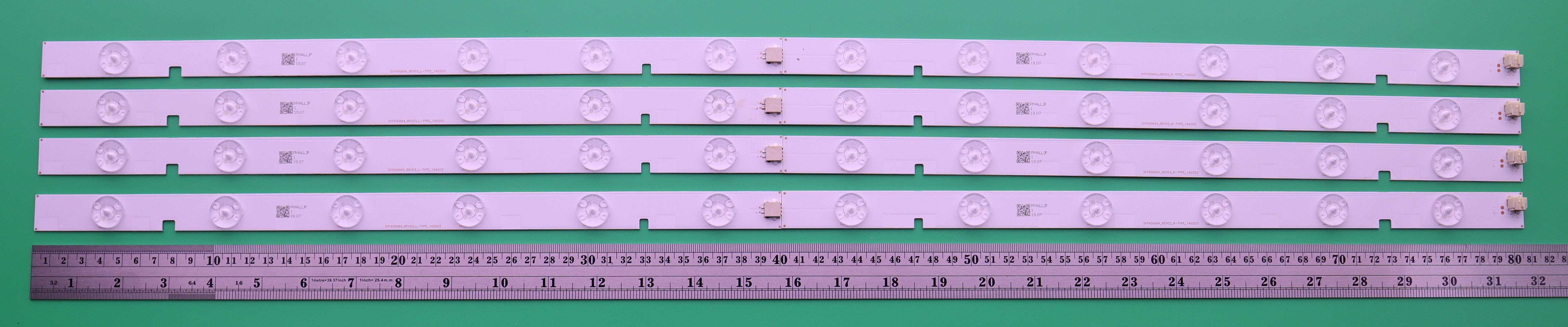 TOSHIBA 40L2450 40L5450 LED(6+6) X4