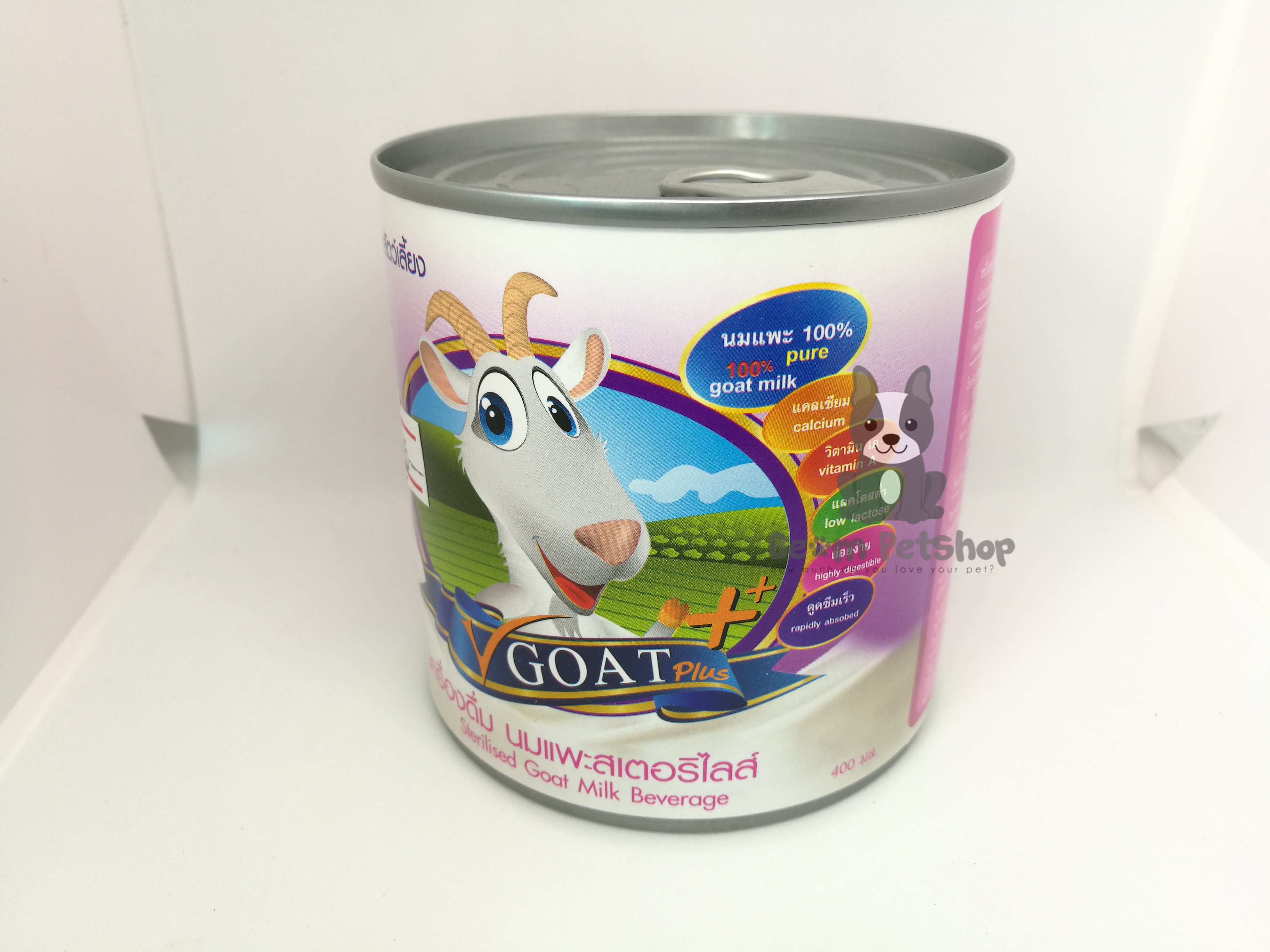 นมแพะน้ำ Goat Plus 400ml