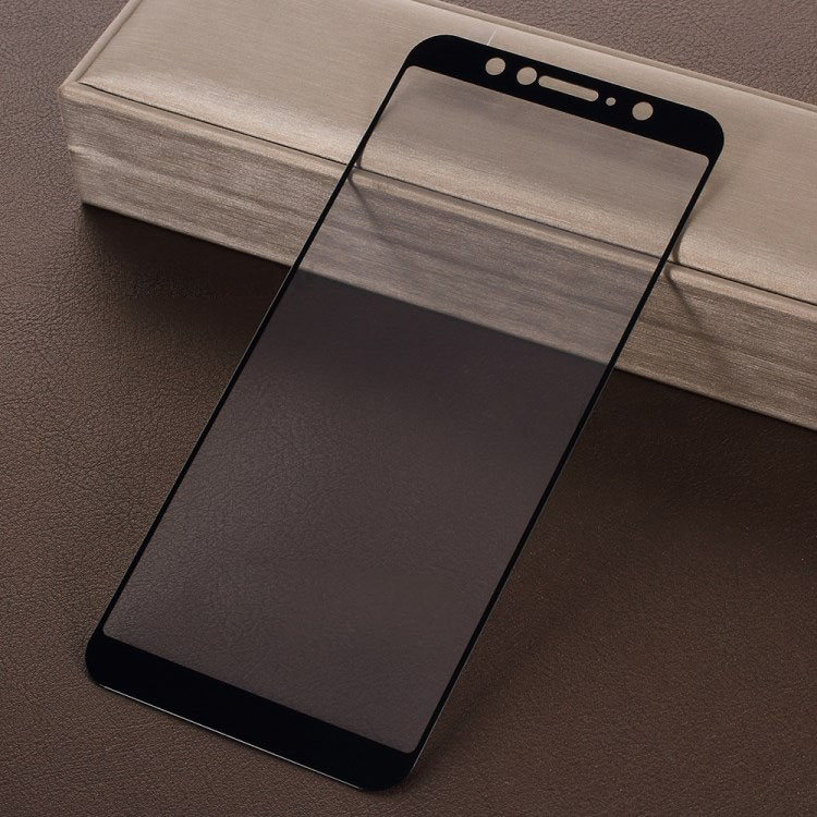 ฟิล์มกระจก Asus Zenfone Max Pro (M1) แบบเต็มจอ Full Size Silk Printing Tempered Glass
