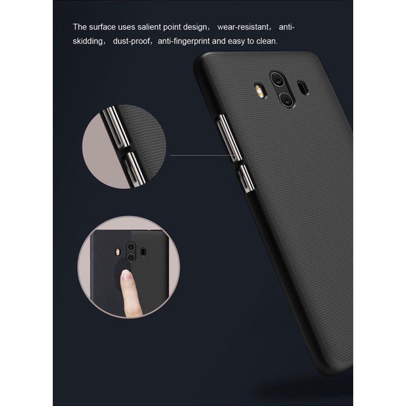 Case Huawei Mate 10 #เคสฝาหลัง NILLKIN แท้รุ่น Super Frosted Shield คุณภาพพรีเมี่ยมทันสมัย