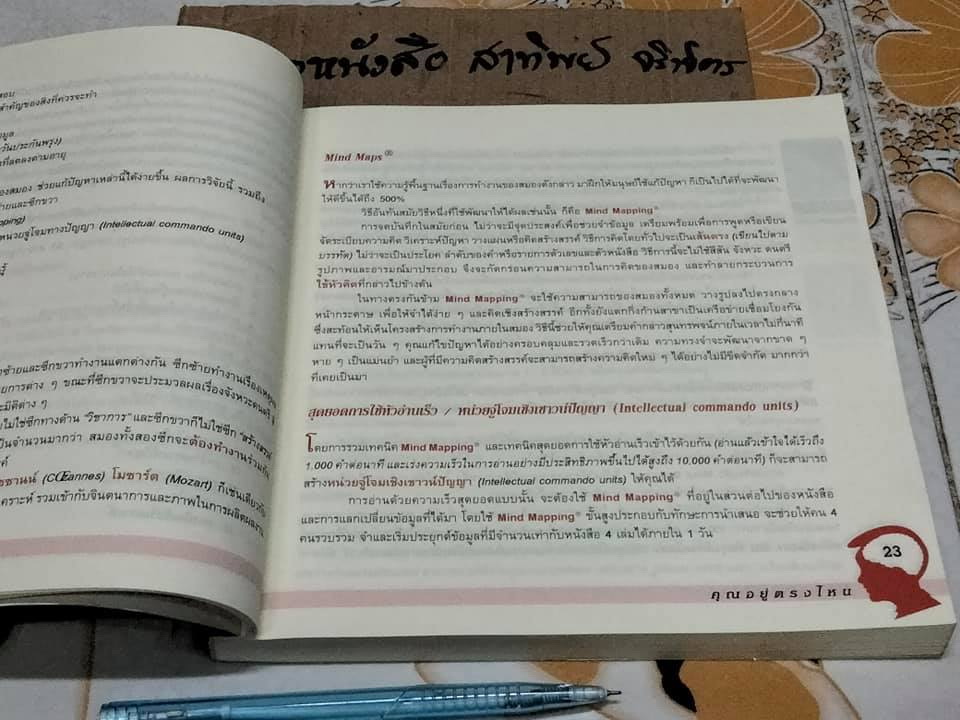 ใช้หัวอ่านเร็ว ฉบับคลาสสิก The Speed Reading Book by Tony Buzan **สินค้าหมด**