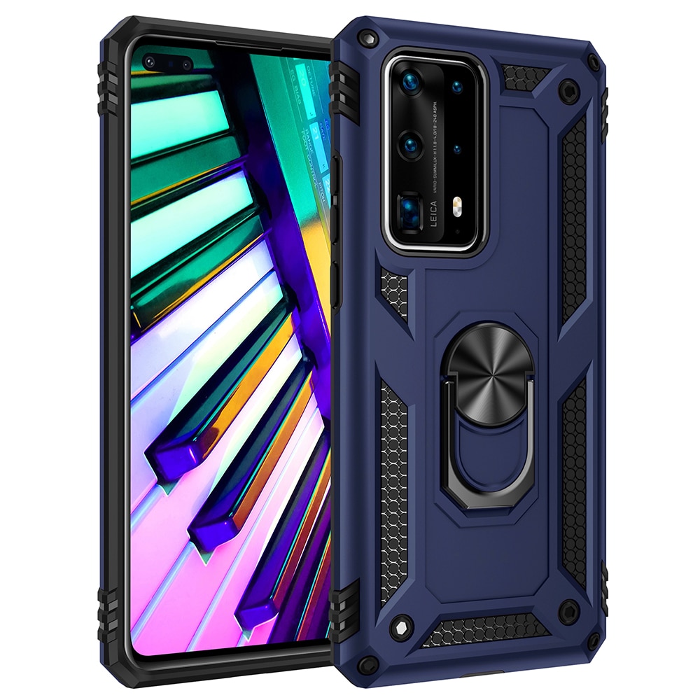 เคส Huawei P40 #เคสฝาหลัง Hybrid TPU+PC มีแหวนสวมนิ้ว