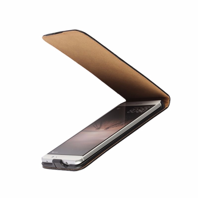 เคส Huawei Mate 9 #เคสฝาพับแนวตั้งหนังแยก Vertical Flip Split Genuine Leather
