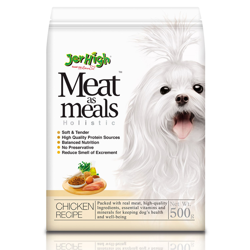 Jerhigh(เจอร์ไฮน์) เม็ดนิ่ม รสไก่ 500g