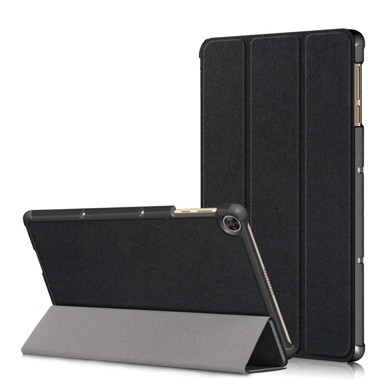 เคส Huawei MatePad T10 9.7นิ้ว #เคสฝาพับหนัง PU แบบ 3 พับ Tri-fold Stand Leather Smart Tablet