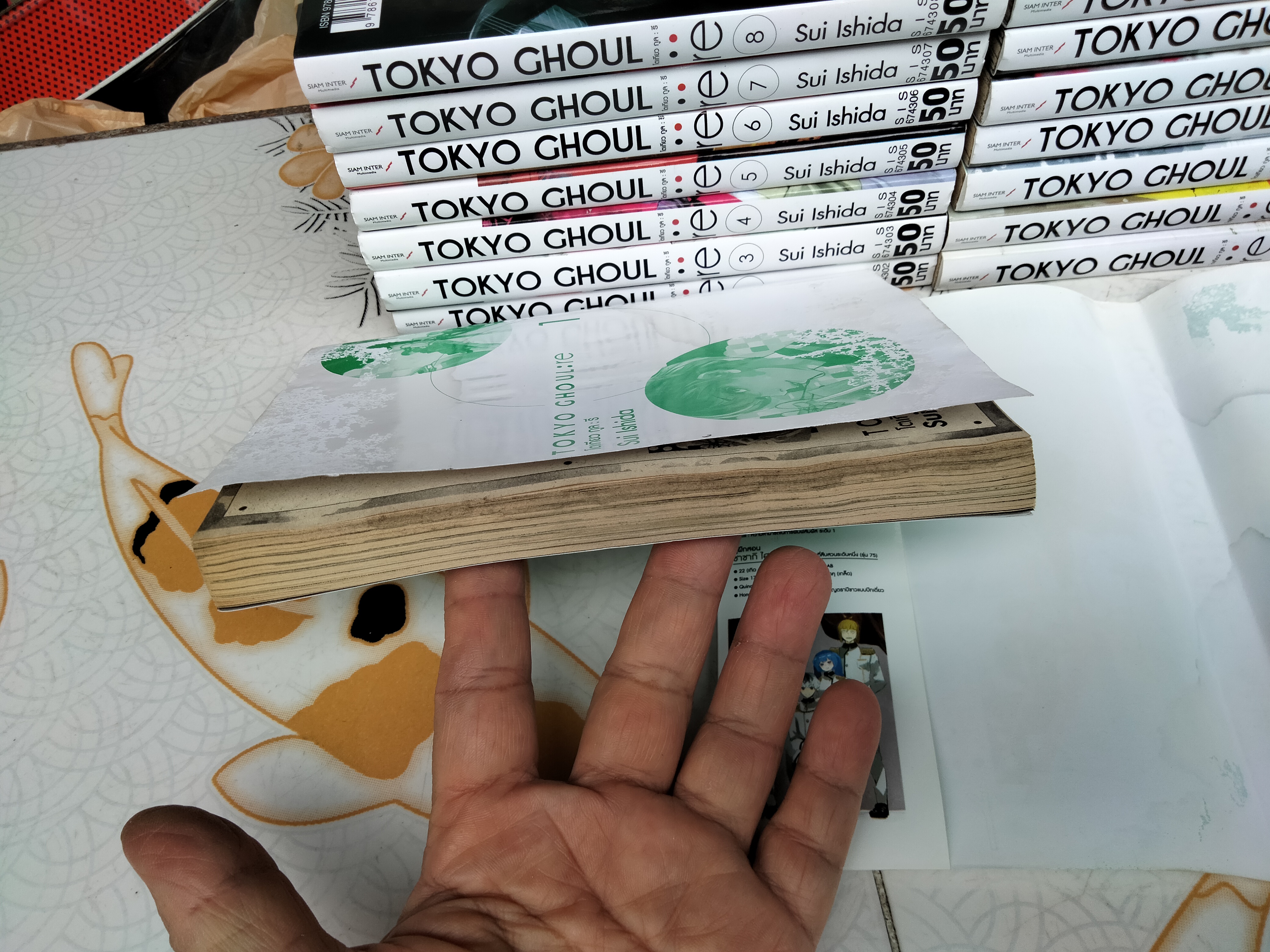 TOKYO GHOUL : re ครบชุด 16 เล่มจบ **สินค้าหมด**