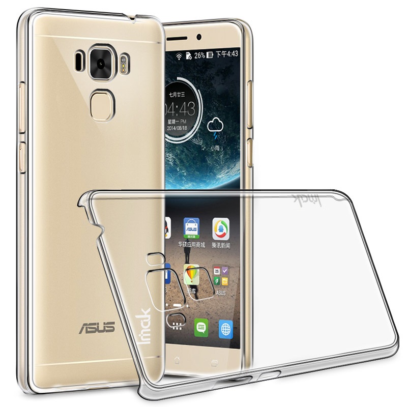 Case Asus Zenfone 3 Max ZC553KL เคสฝาหลัง พลาสติก สีโปร่งใสกันรอยขีดข่วน IMAK Scratch-proof Crystal Clear PC Case II