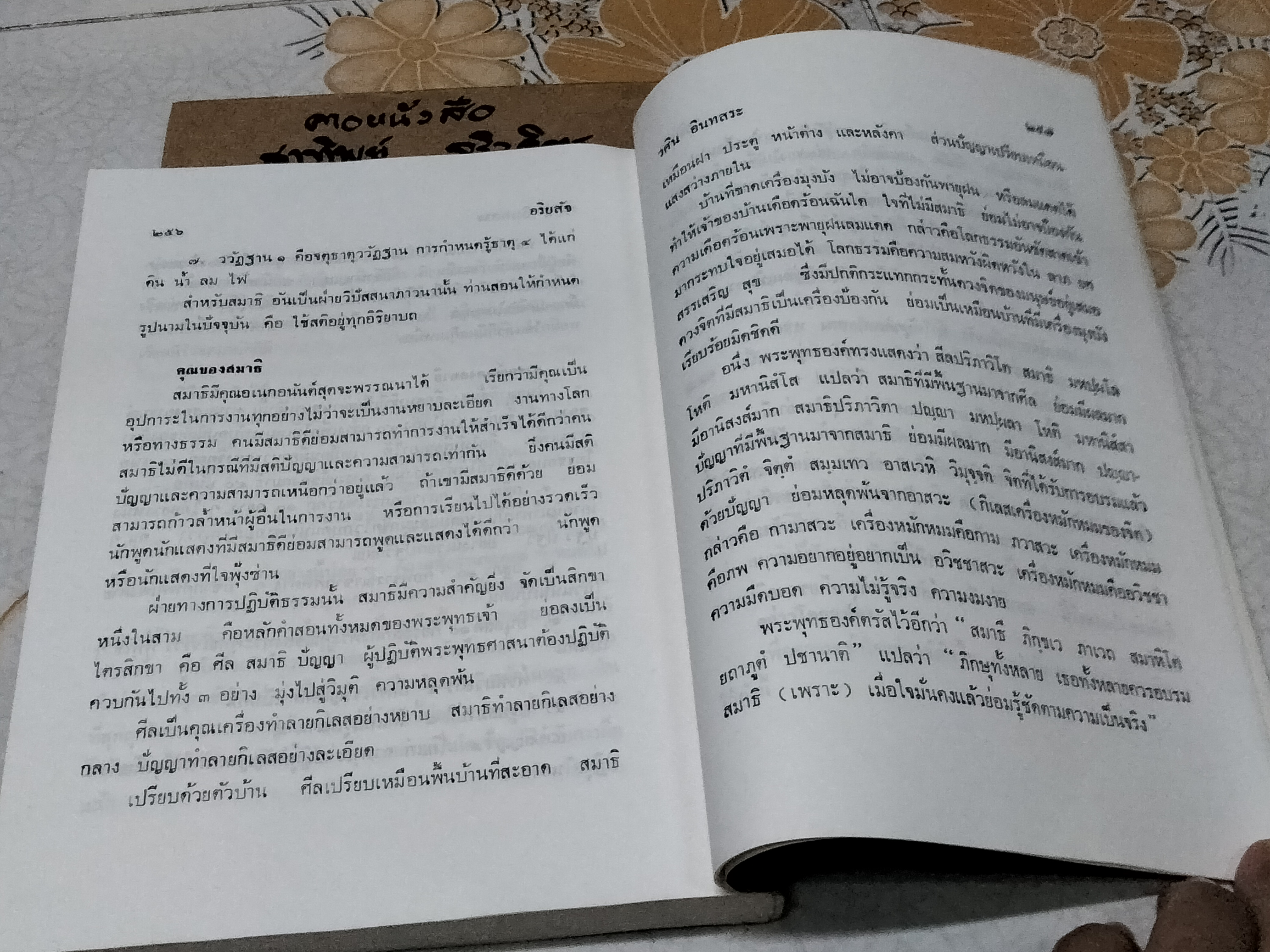 หลักคำสอนสำคัญในพระพุทธศาสนา (พุทธปรัชญาเถรวาท) โดย วศิน อินทสระ พิมพ์ครั้งที่ 5/2540 **สินค้าหมด**