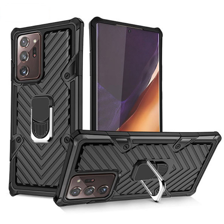 Case Samsung Galaxy Note 20 Ultra / Note 20 Ultra 5G #เคสฝาหลัง Hybrid TPU+PC มีแหวนสวมนิ้ว