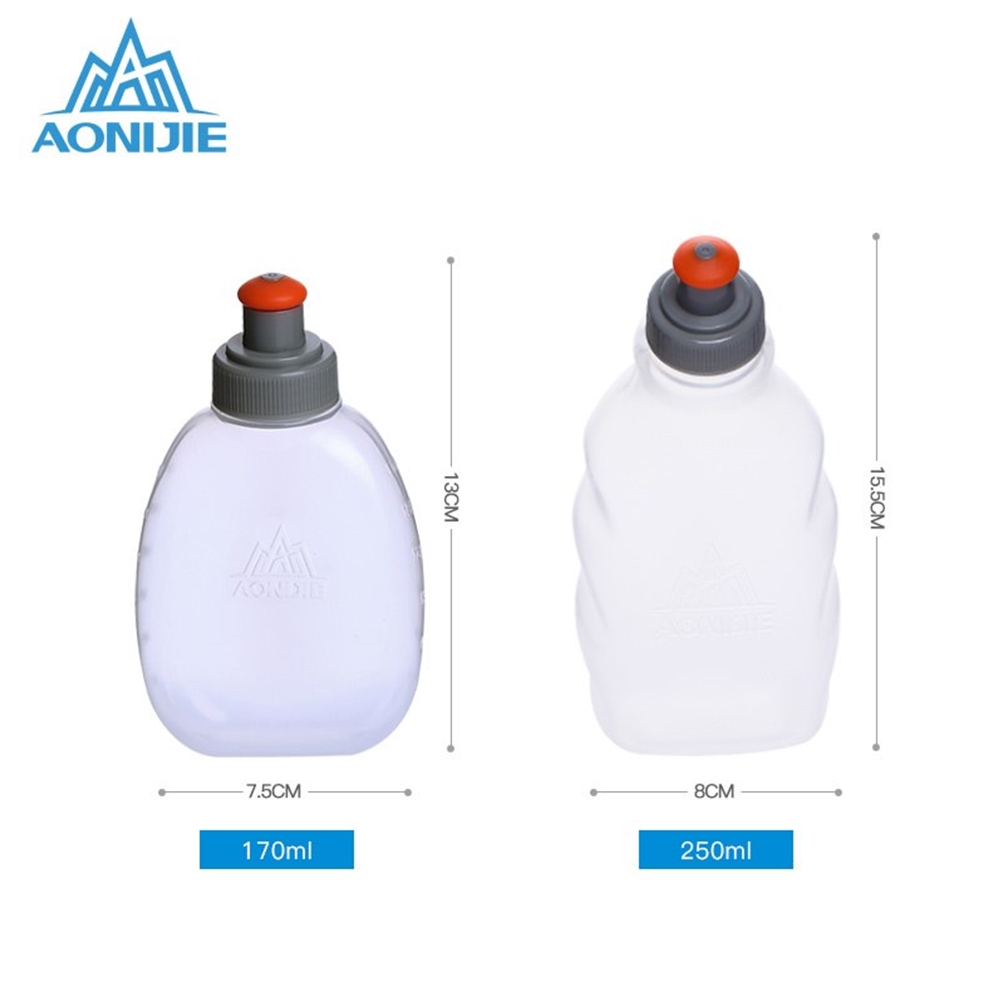 ขวดน้ำวิ่ง Aonijie 170ml/250ml ขวดน้ำพลาสติก ขวดน้ำพกพา ใส่กระเป๋าคาดเอว คุณภาพดี สินค้า (L01)