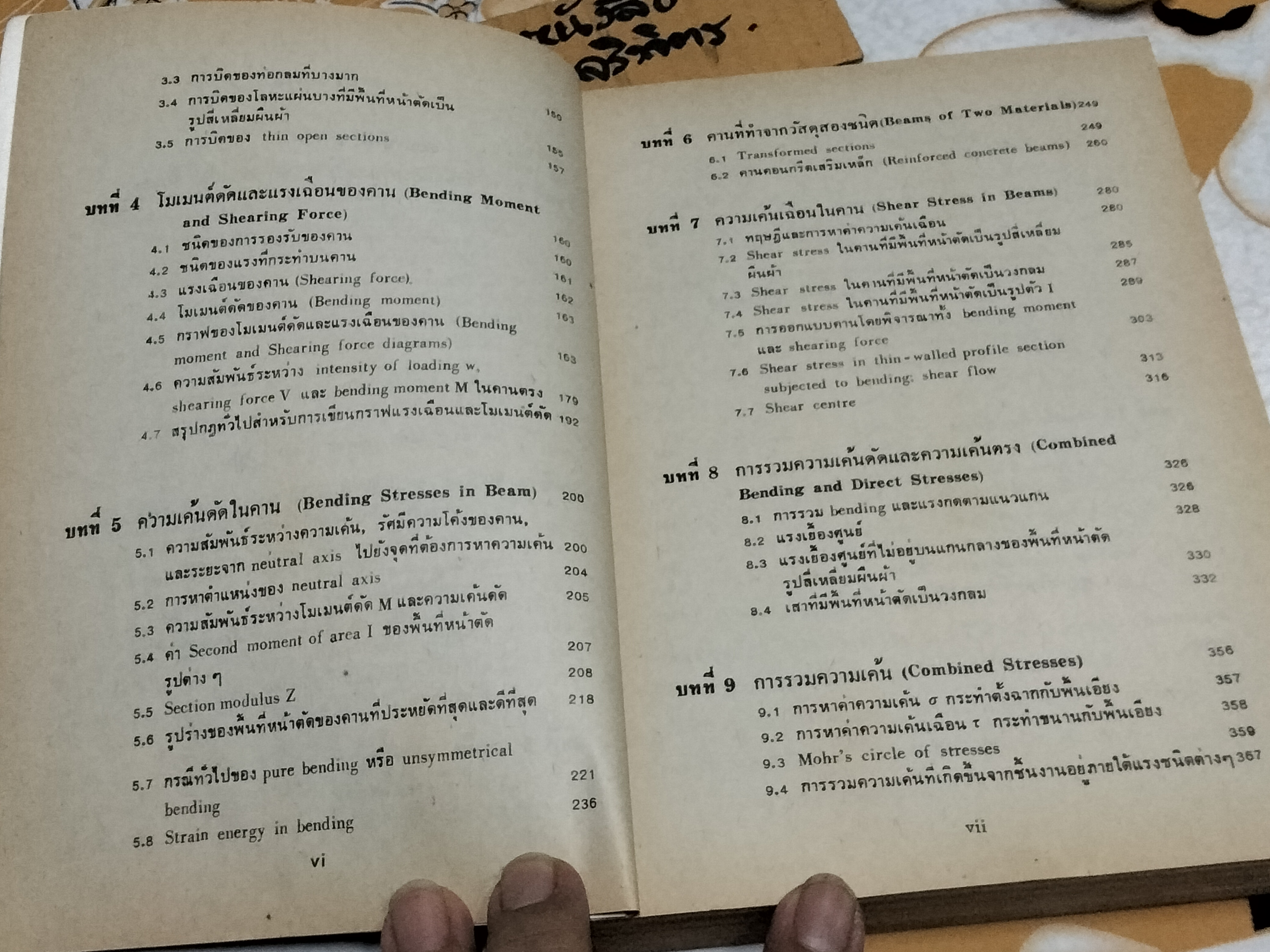 ความแข็งแรงของวัสดุ STRENGTH OF MATERIALS โดย ชนะ กสิภาร์ **สินค้าหมด**