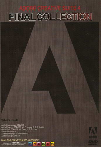 Adobe Creative Suite 4 Final Collection ( 1 DVD )