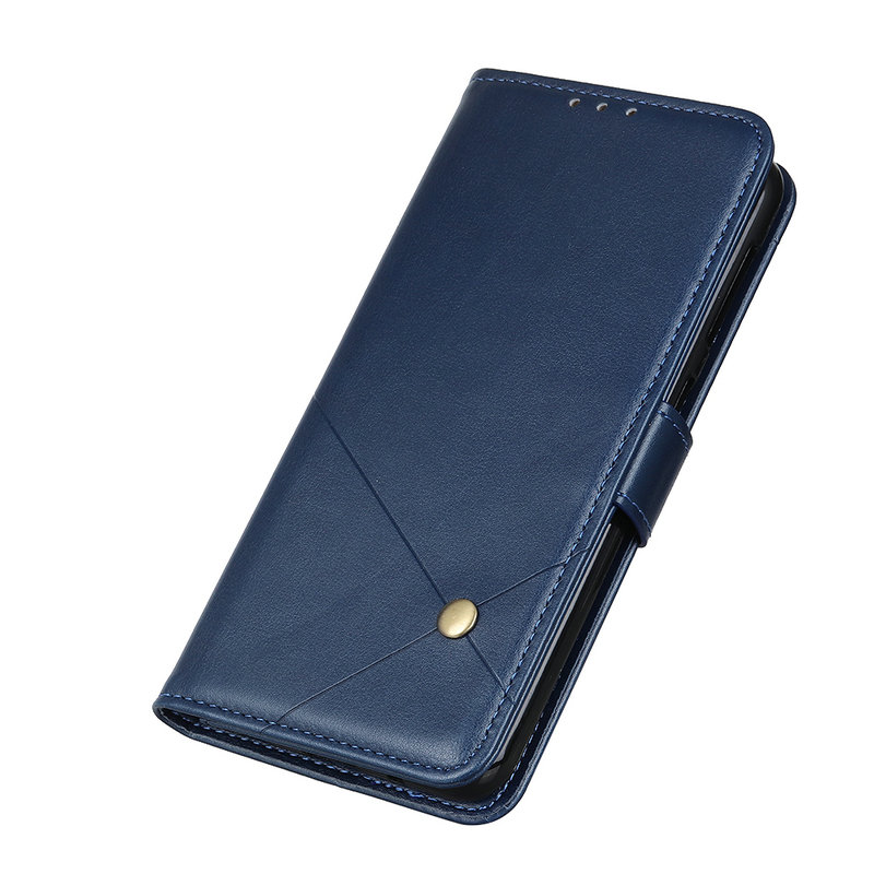 Case Nokia 9 PureView #เคสฝาพับหนัง PU แบบกระเป๋าสตางค์ Rivet Decor PU Leather Wallet Stand Phone Cover