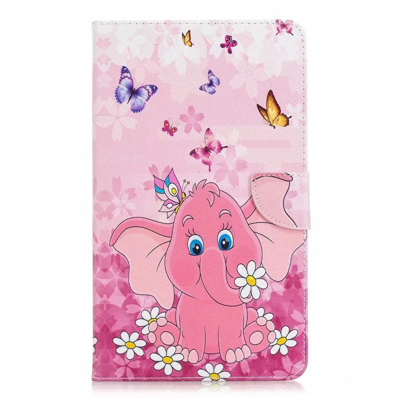 เคส Huawei MediaPad M5 (8.4 นิ้ว) #เคสฝาพับหนัง PU รูปแบบการพิมพ์ลายน่ารักๆ
