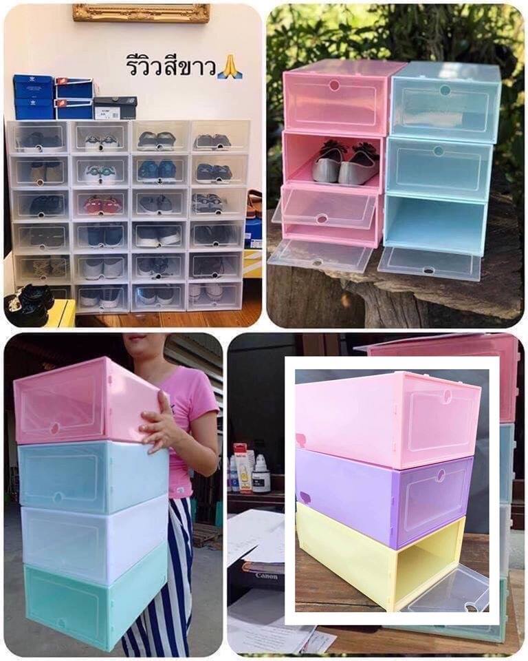 กล่องรองเท้า set 6 ใบ