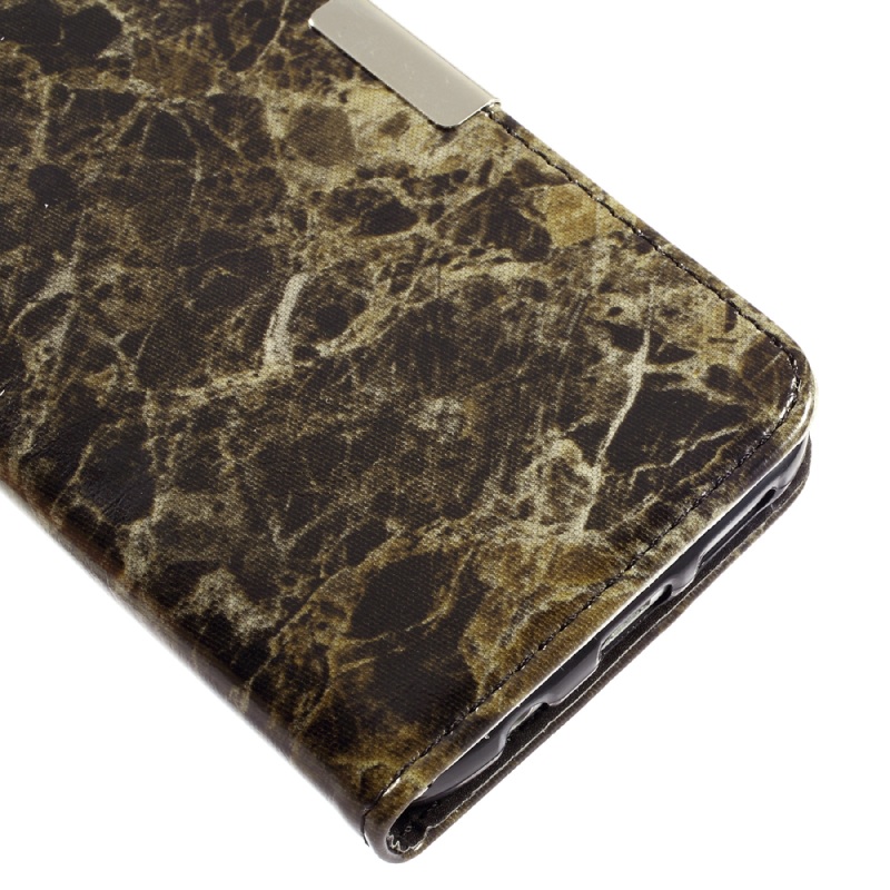 Case Samsung Galaxy S7 #เคสฝาพับสไตล์กระเป๋าสตางค์ลายหินอ่อน สวยงาม