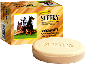 สบู่ sleeky ขนสั้น(ส้ม)
