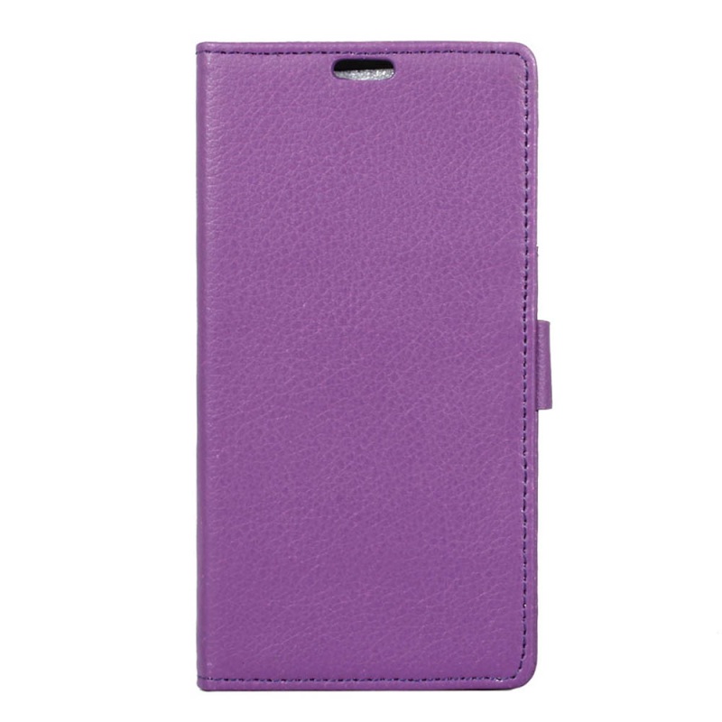 Case Asus Zenfone 3 Max ZC553KL #เคสหนังฝาพับผิวลิ้นจี่มีช่องเสียบการ์ด Litchi Grain Phone Case Wallet (PU Leather + TPU)