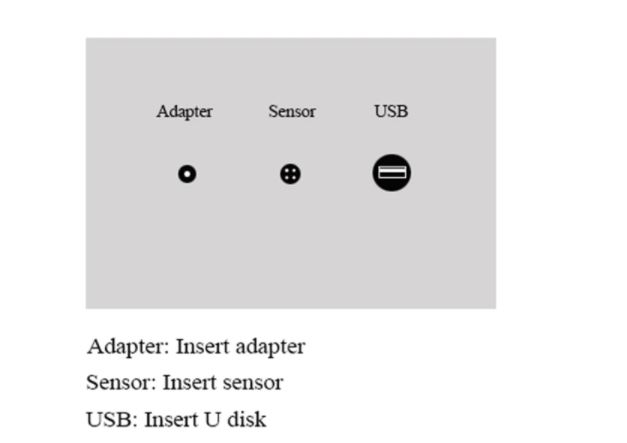 เครื่องวัดค่า Soil NPK PH Temperature Water Content Measuring Device Sensor