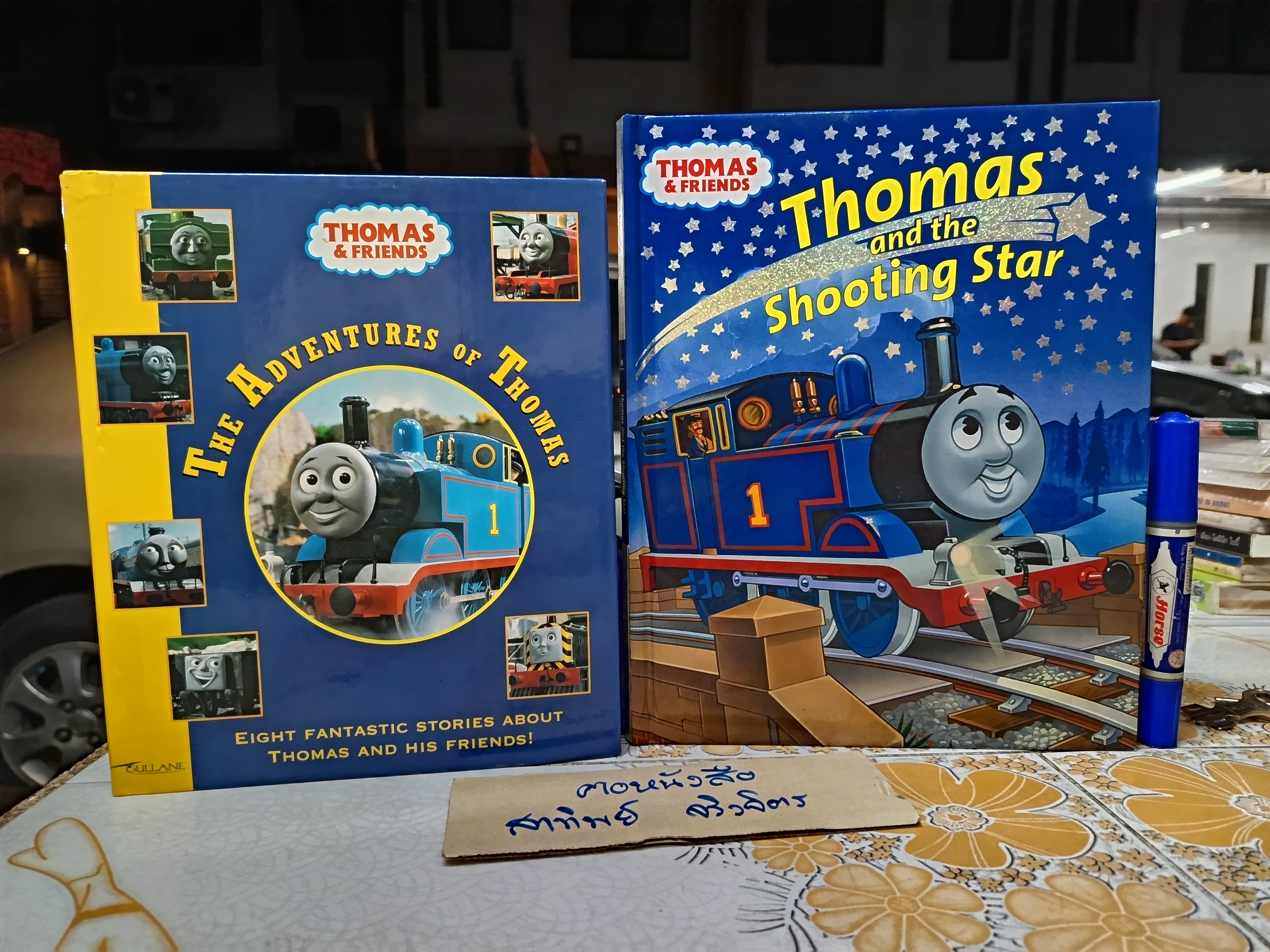 ขายรวม 2 เล่ม Thomas & Friends ปกแข็ง / The Adventures of Thomas + Thomas and the Shooting Star