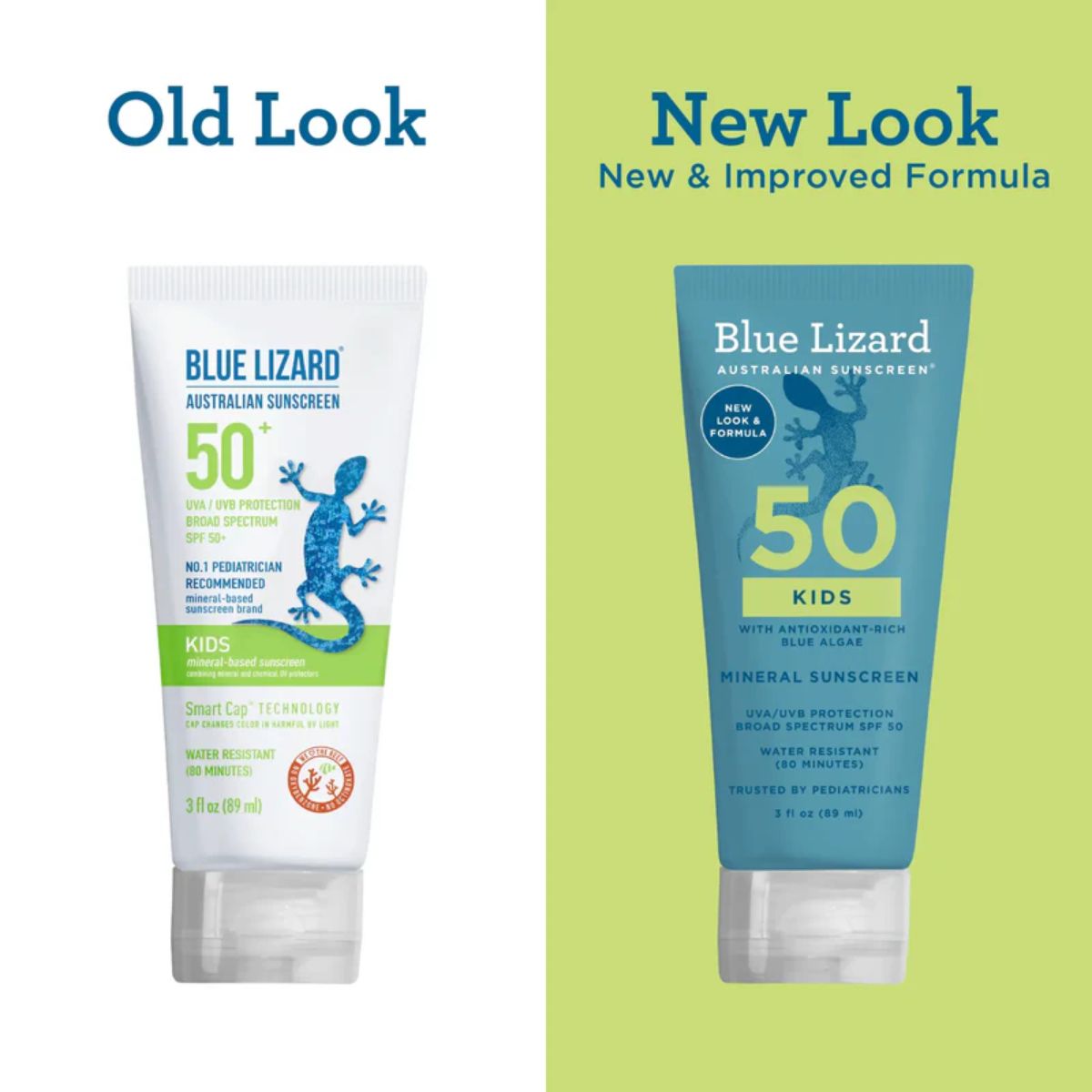 Blue Lizard® Australian Sunscreen SPF50 Mineral For Kids ครีมกันแดด สำหรับเด็กแบบโลชั่นและแบบแท่ง