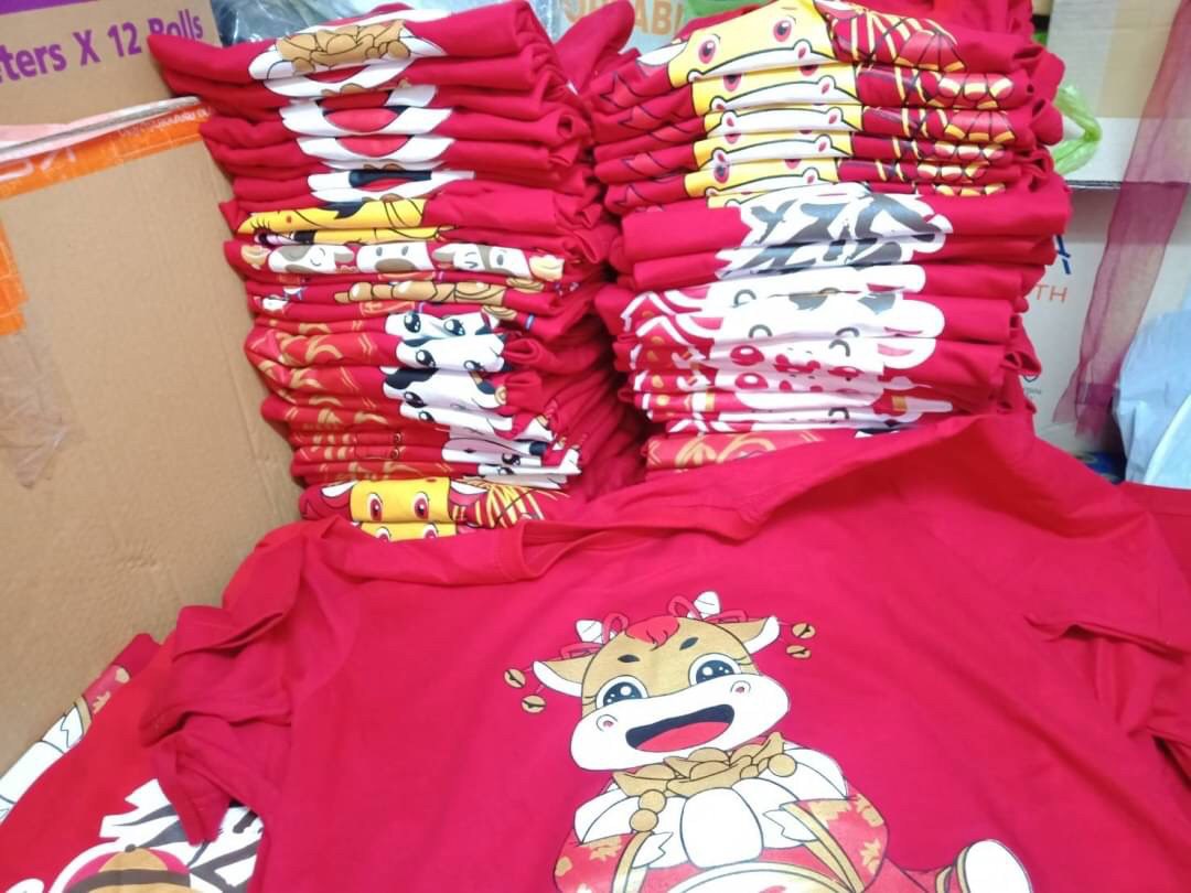 เสื้อตรุษจีน 2021 เด็ก ผู้ใหญ่