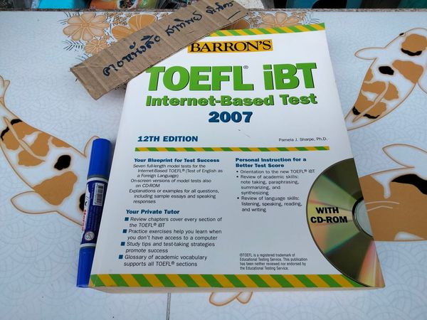 TOEFL iBT. Internet-Based Test 2006-2007 + 1 CD (12th Edition)