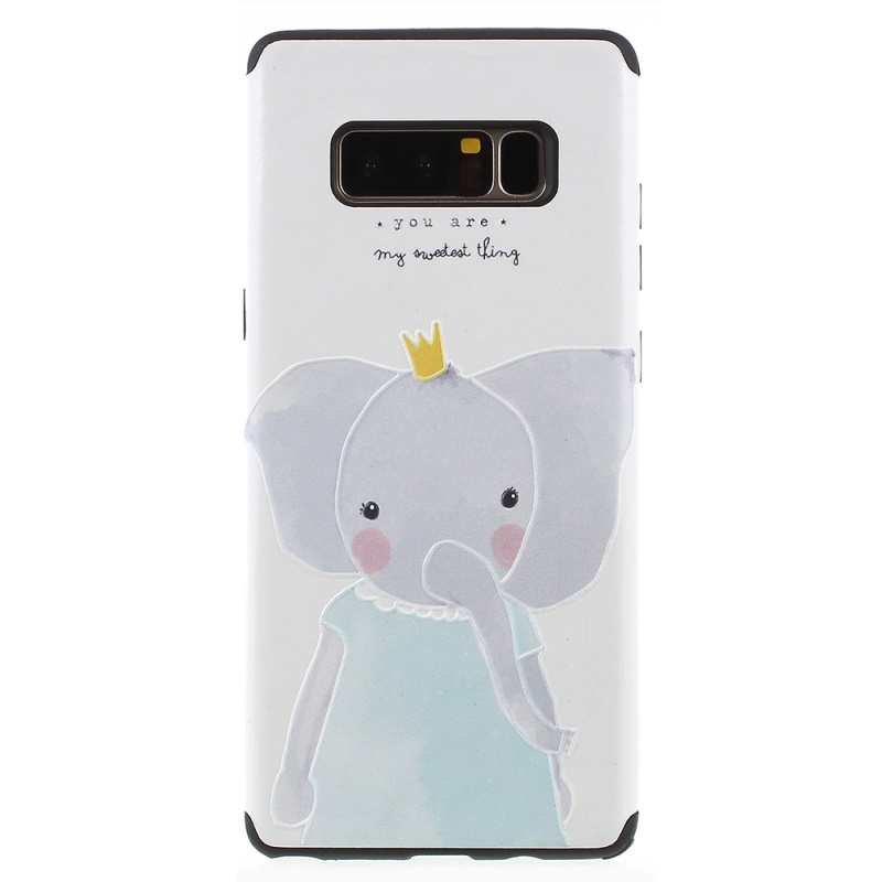Case Samsung Galaxy Note 8 #เคสฝาหลังรูปพิมพ์ลายนูน TPU อ่อนนุ่มลายน่ารักๆ