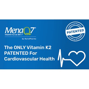 Doctor's Best® Natural Vitamin K2 MK-7 with MenaQ7® 100 mcg* 60 Veggie Caps ลดกระดูกพรุน ช่วยระะบบหลอดเลือด