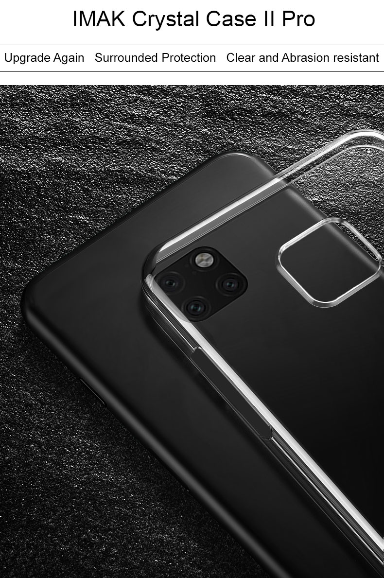 Case Huawei Mate 20 Pro #เคสฝาหลังพลาสติกใสคุณภาพดี IMAK Crystal Case II Pro