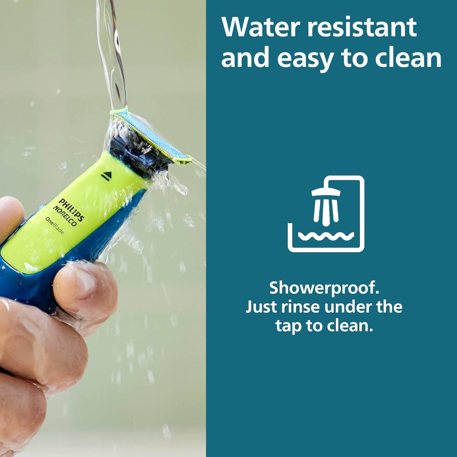 (Philips®) Norelco OneBlade First Shave Electric Shaver QP2515/49 ฟิลิปส์ เครื่องโกนหนวดไฟฟ้า