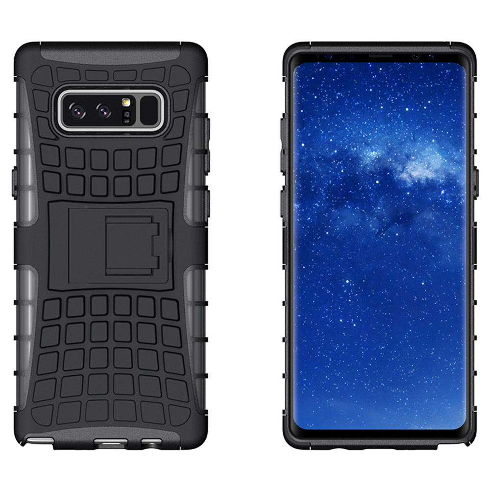 Case Samsung Galaxy Note 8 #เคสฝาหลังกันกระแทกรูปแบบยางกันลื่น